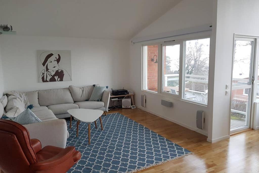 Modern Villa I Arild Med Spektakulaer Havsutsikt. Exteriér fotografie