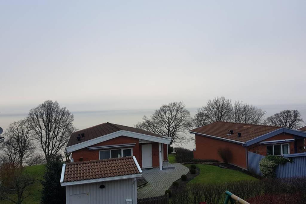 Modern Villa I Arild Med Spektakulaer Havsutsikt. Exteriér fotografie